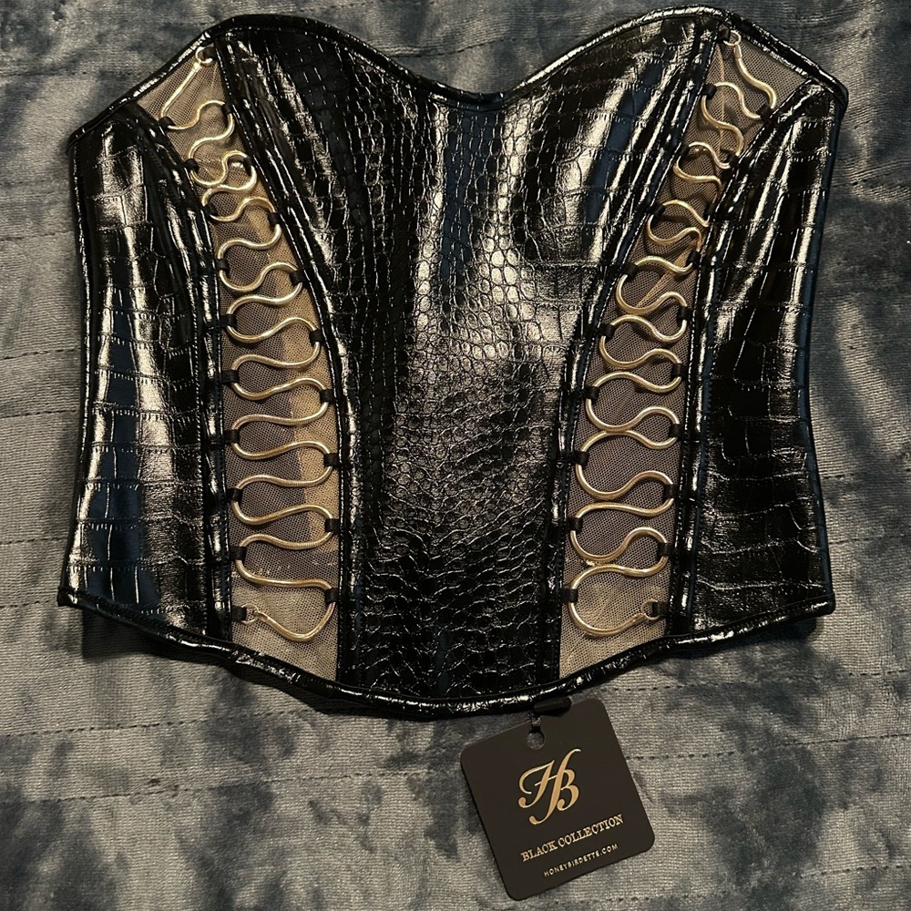 Honey Birdette Chhaya Corset Size XS (Brief avail in XS separately) - Picture 4 of 6